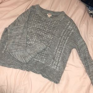 Grey Oversized Sweater